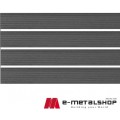 Τάβλα Συνθετικής περίφραξης WPC 2503-15 Γκρί  Grey Dedron 25x150x3600mm κωδ. 2503-15 (τιμή βέργας)
