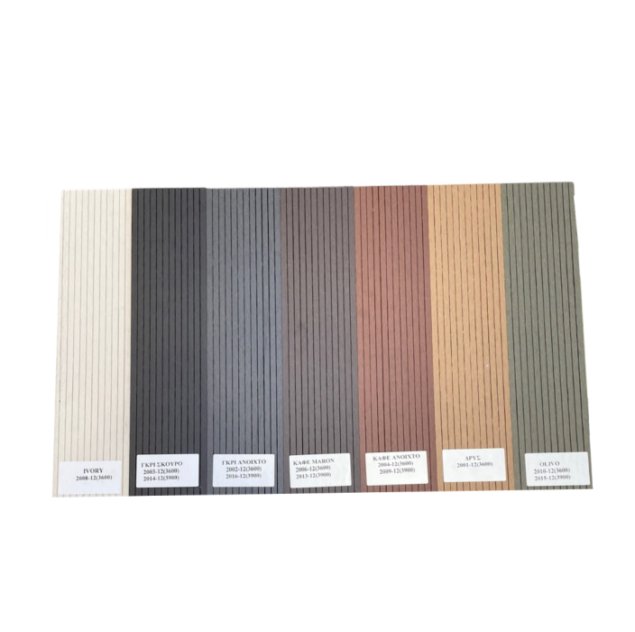 Τάβλα Συνθετικής περίφραξης WPC 12 Olivo Dedron 20x120x3600mm κωδ. 2010-12 (τιμή βέργας)