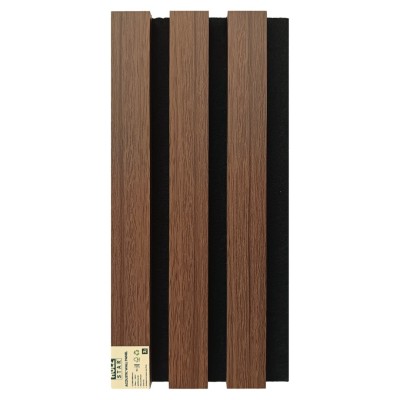 Σανίδα ηχομονωτική (Acoustic wall panel) 20x600x2800 χρώμα καφέ κωδ. X2 τιμή φύλλου 1,68m2