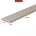 Τάβλα Συνθετικής περίφραξης WPC 12 Ivory Dedron  20x120x3600mm κωδ. 2008-12 (τμή βέργας)