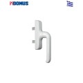 Σπανιολέτα ανοιγομένων τζαμιού λευκή (6900L) Domus