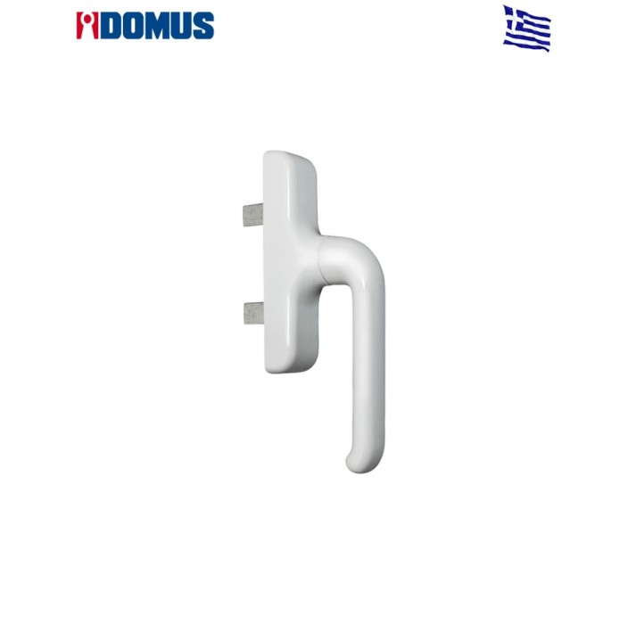 Σπανιολέτα ανοιγομένων τζαμιού λευκή (6900L) Domus