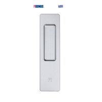 Χούφτα Ανασυρόμενου D-LIFT 6,4mm βάθος Ασημί 7182S Domus