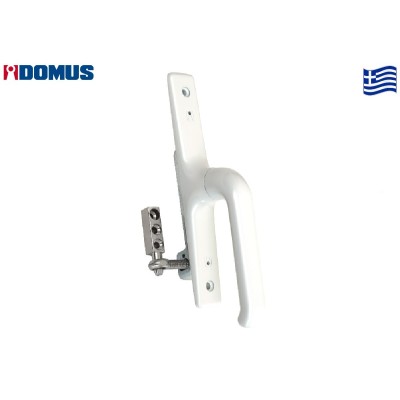 Σπανιολέτα Συρόμενου 180° Λευκή Domus (790NL)