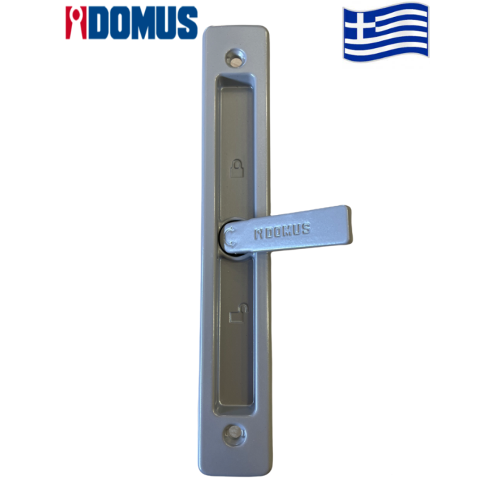 Κλειδαριά λεβιέ D-FENDER Ασημί (75151SP) Domus