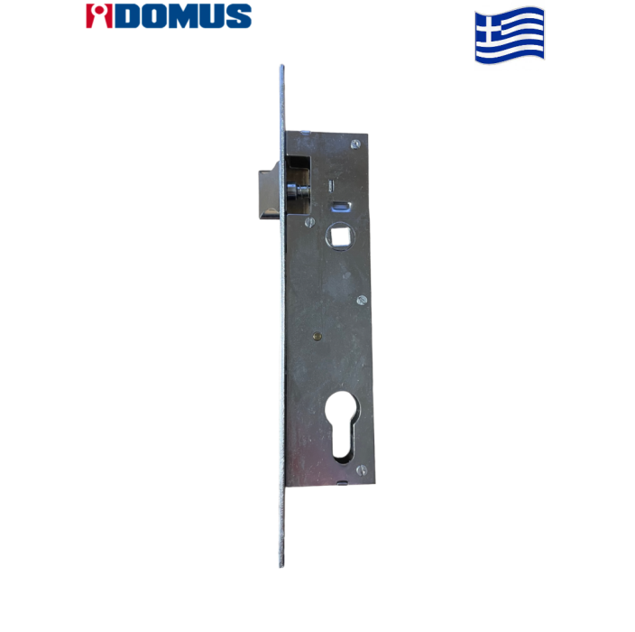 Κλειδαριά 30άρα μαχαιρωτή σκέτη Domus 90430Τ. Για κουφώματα αλουμινίου
