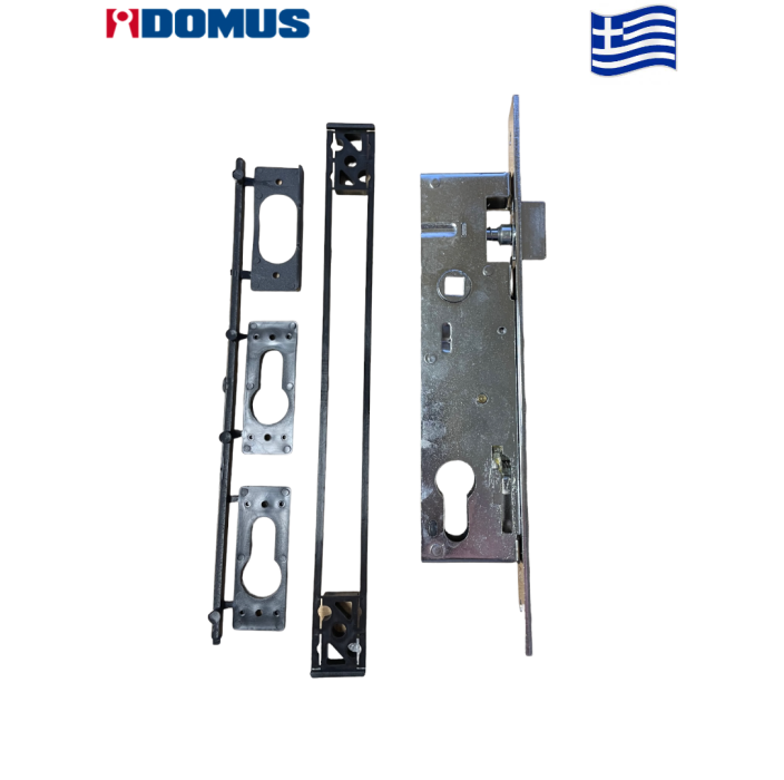 Κλειδαριά 30άρα μαχαιρωτή σκέτη Domus 90430Τ. Για κουφώματα αλουμινίου