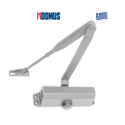 Σούστα επαναφοράς DOMUS βαρέως τύπου 5110Z σε χρώμα ασημί