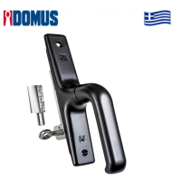 DSL Σπανιολέτα Συρόμενου 180° Μαύρη Domus (790NM)