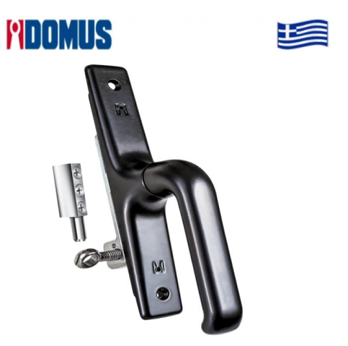 DSL Σπανιολέτα Συρόμενου 180° Μαύρη Domus (790NM)