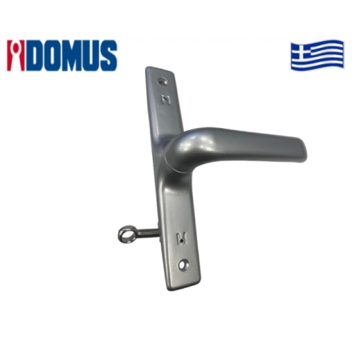 DSL Σπανιολέτα Συρόμενου 180° Ασημί Domus (790NS)