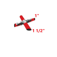 Συστολικός σταυρός για σωλήνες 1 1/2" x 1"