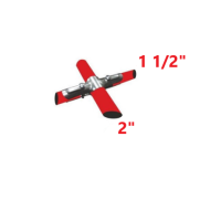 Συστολικός σταυρός για σωλήνες 2" x 1 1/2"