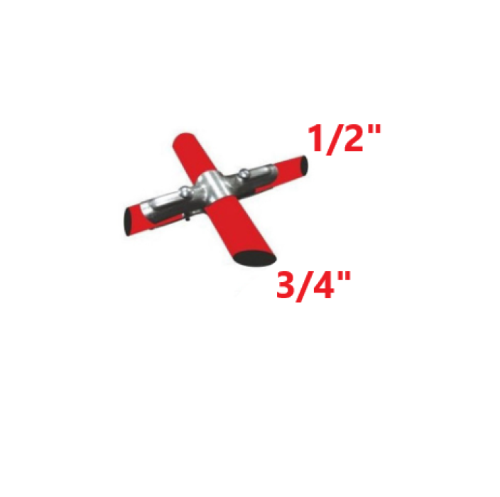 Συστολικός σταυρός για σωλήνες 3/4" x 1/2"