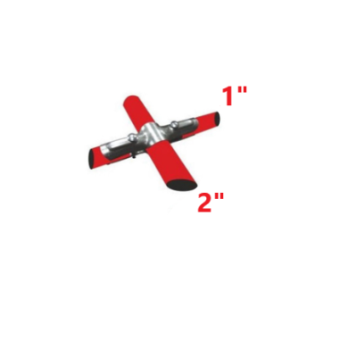 Συστολικός σταυρός για σωλήνες 2" x 1"