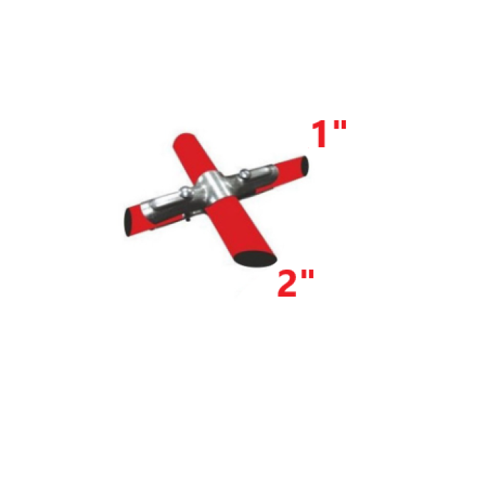 Συστολικός σταυρός για σωλήνες 2" x 1"