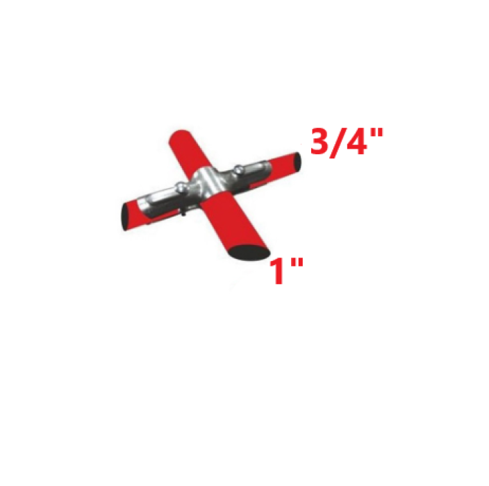 Συστολικός σταυρός για σωλήνες 2 1/2" x 1 1/2"