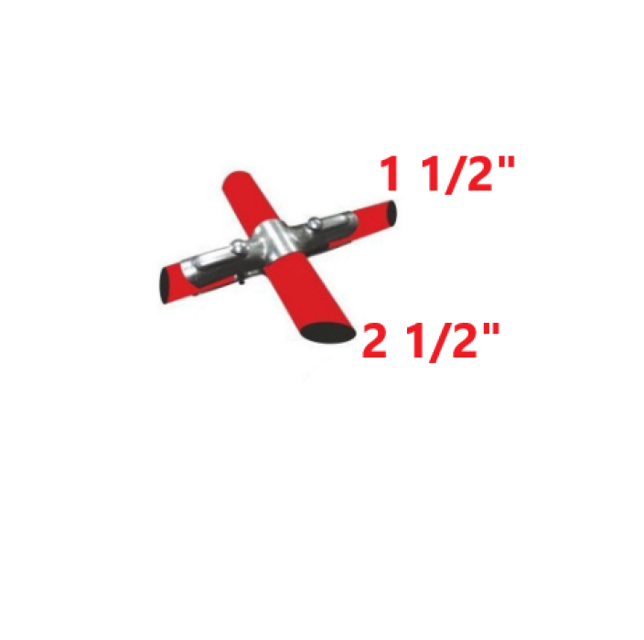Συστολικός σταυρός για σωλήνες 2 1/2" x 1 1/2"