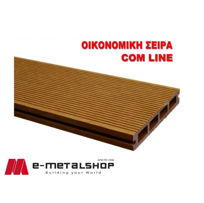Συνθετικό πάτωμα DECK  WPC Δρυς 25x150x3900mm (η τιμή αφορά το τετραγωνικό μέτρο)