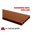 Συνθετικό πάτωμα  DECK  WPC καφέ ανοιχτό 25x150x3900mm (η τιμή αφορά το τετραγωνικό μέτρο COM54)