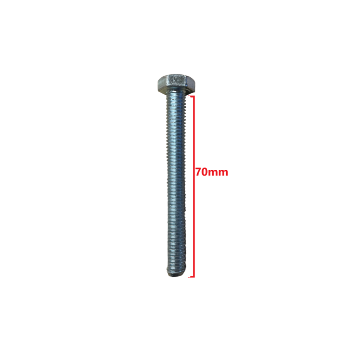 Βίδα 933 DIN γαλαβανιζέ εξάγωνη 8*70mm