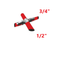 Συστολικός σταυρός για σωλήνες 1/2" x 3/4"