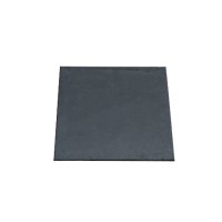 Φλάτζα για κοιλοδοκό μαύρη 150x150x8