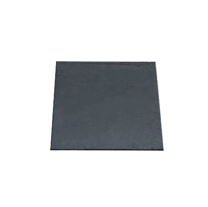 Φλάτζα για κοιλοδοκό μαύρη 150x150x8