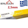 Ηλεκτρόδια για κοινούς χάλυβες Erlicon (Ερλικον) Fincord-M 2,5mm