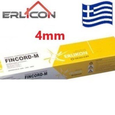 Ηλεκτρόδια για κοινούς χάλυβες Erlicon (Ερλικον) Fincord-M 4mm 