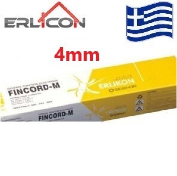 Ηλεκτρόδια για κοινούς χάλυβες Erlicon (Ερλικον) Fincord-M 4mm