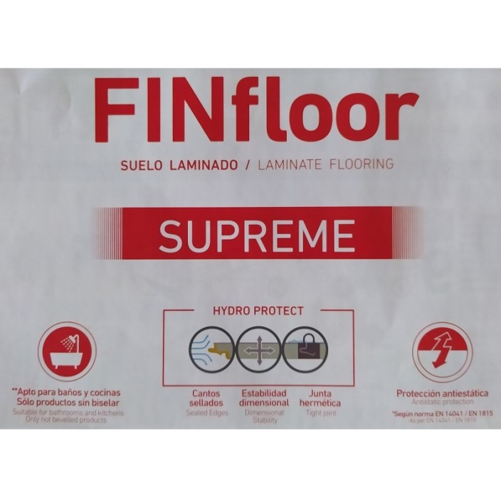 Δάπεδο laminate Paradise Supreme-2V 8mm (τιμή τετραγωνικού)