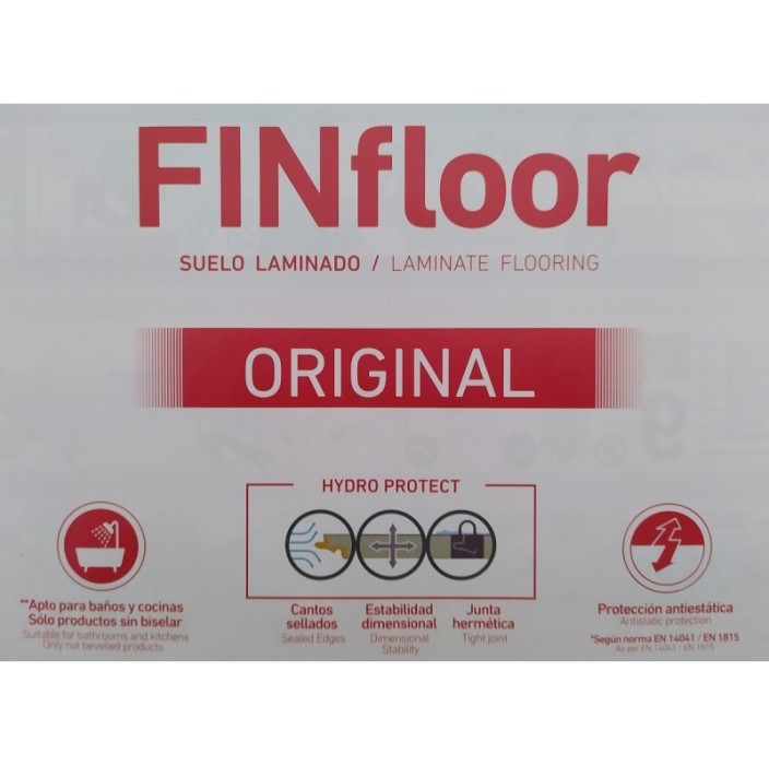 Δάπεδο laminate autum oak Finsa 8mm Original ECO (τιμή τετραγωνικού)