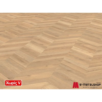 Δάπεδο laminate Chevron-2V 8mm Ψαροκόκαλο Supreme-2V (τιμή τετραγωνικού)