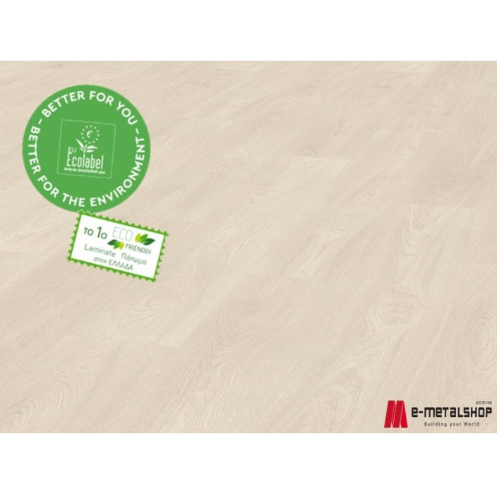 Δαπέδο laminate Kalmar White-4V Finfloor eco evolve 8mm (τιμή τετραγωνικού)