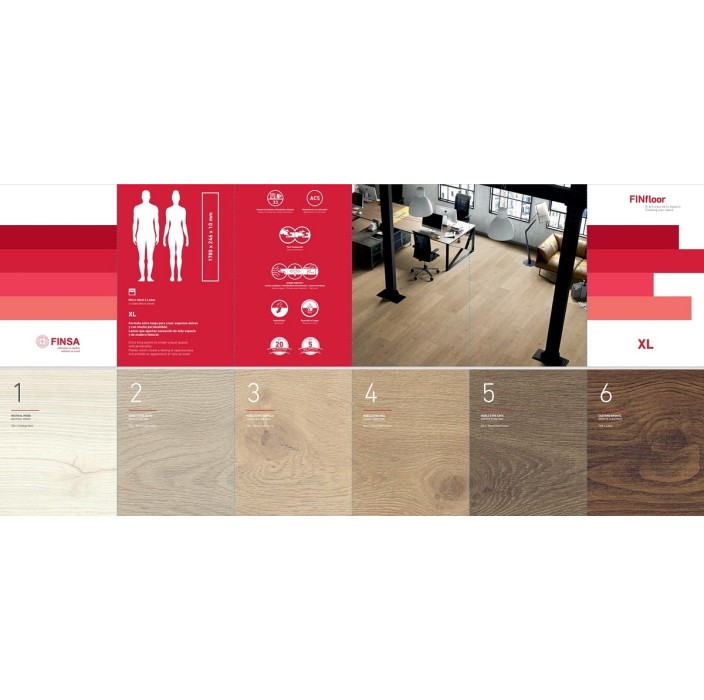 Δάπεδο laminate honey finfloor xl-4v 10mm (τιμή τετραγωνικού)