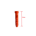 Βύσμα απλό (ούπα) BN NYLON 5*25 SPAP