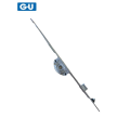 Κλειδαριά συρομένου GU in line 300mm νέα 180° BS15 με κλείδωμα 1 σημείου (6307160311)