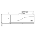 Σούστα επαναφοράς με μπράτσο (1100mm) GU OTS 140 Καφέ 4721704106