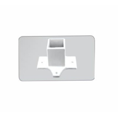 Βάση για δοκούς 40x40mm με 3 στηρίγματα άβαφο