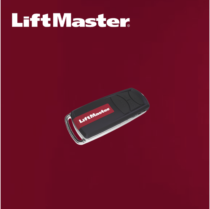 LiftMaster TX4UNIF Τηλεχειριστήριο Γκαραζόπορτας Κυλιόμενου Κωδικού με 4 Κανάλια 433MHz