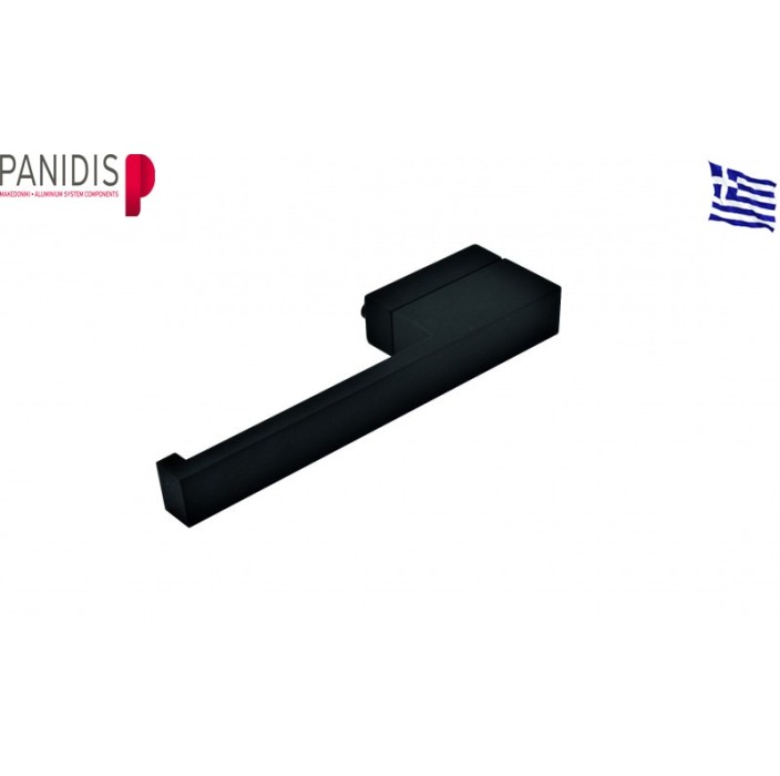 Λαβή μικρή 170mm,με καρέ 7x7,Μακεδονικής μαύρη (HA-1700)