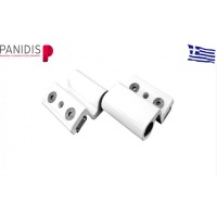 Ρυθμιζόμενος μεντεσές CE ΜΒΤ-110 βαρέως τύπου Μακεδονικής λευκός