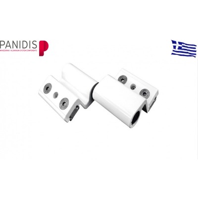 Ρυθμιζόμενος μεντεσές CE ΜΒΤ-110 βαρέως τύπου Μακεδονικής λευκός