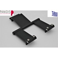 Μάσκουλο 182mm CE Μαύρο-MM-10/182M Μακεδονικής με INOX πείρο 
