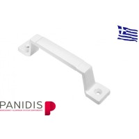 Χειρολαβή σταθερή απλή X-820 Μακεδονικής λευκή