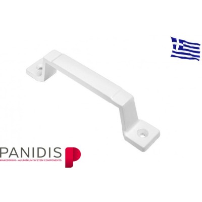 Χειρολαβή σταθερή απλή X-820 Μακεδονικής λευκή