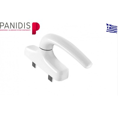 Σπανιολέτα ανοιγόμενου τζαμιού XS-500 Μακεδονική λευκή