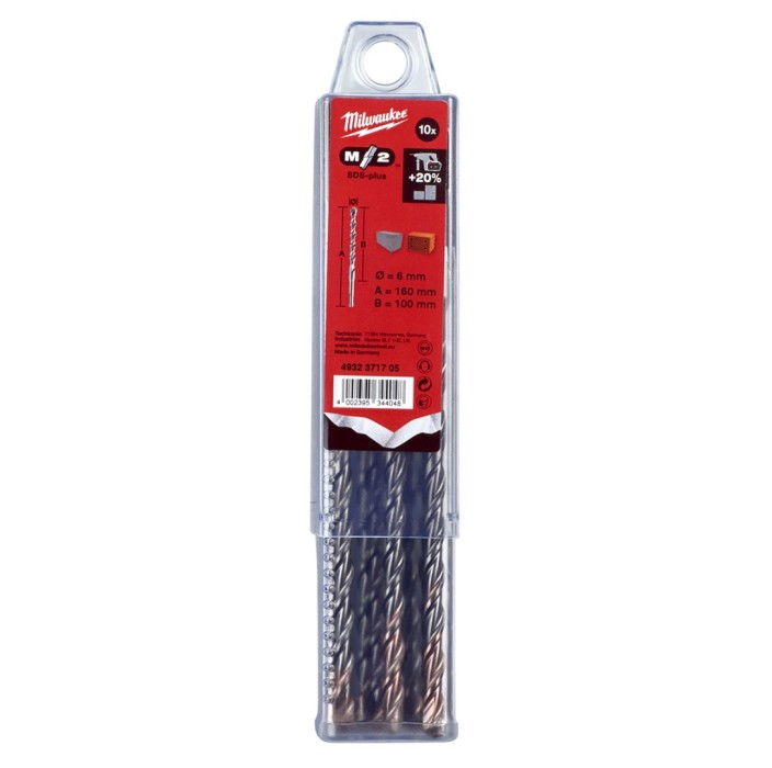 ΣΕΤ ΤΡΥΠΑΝΙΑ SDS+ 6 X 160 ΤΕΜ 10 4932371705
