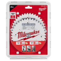 SET 2 ΔΙΣΚΩΝ 165 MM ΚΑΘΑΡΗΣ & ΑΚΡΙΒΗΣ ΚΟΠΗΣ ΞΥΛΟΥ 40 ΔΟΝΤΙΩΝ 4932492433